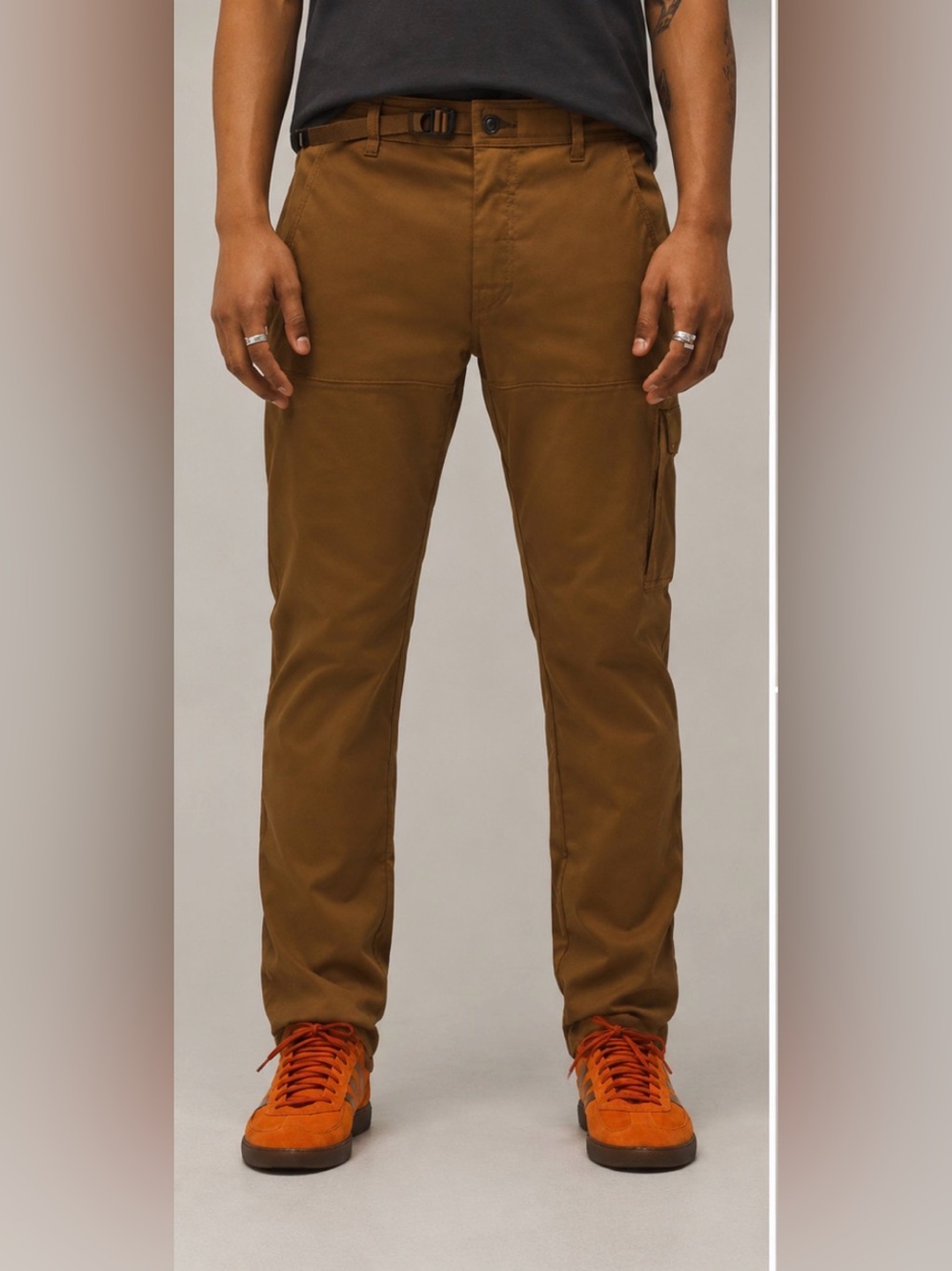 NWT prAna Stretch Zion Slim Pant II Sepia 40x34 ReZion Hiking Cargo Pants